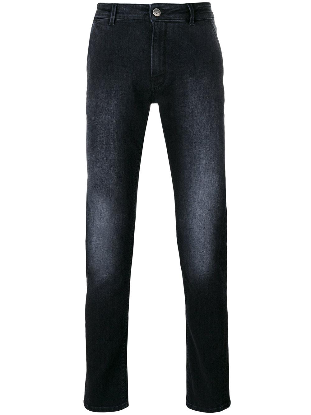 Pt01 Faded Jeans in Black for Men | Lyst