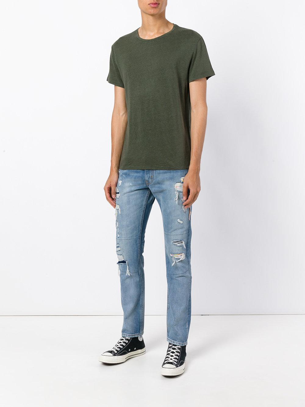 Levi'S Distressed Jeans in Blue for Men - Lyst