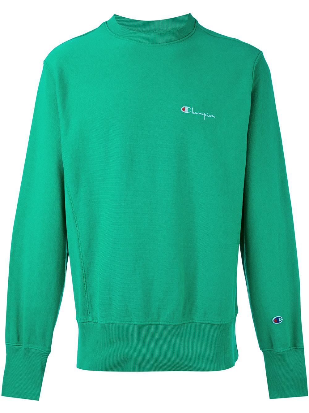 Champion Classic Sweatshirt in Green for Men - Lyst