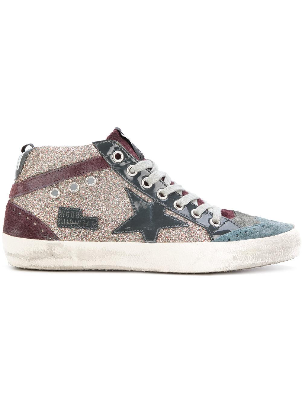 Golden goose deluxe brand Mid Star Sneakers - Save 3% | Lyst