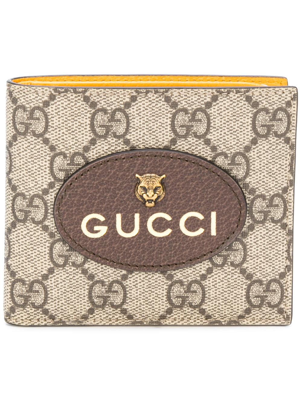Gucci Neo Vintage Gg Supreme Wallet for Men - Lyst