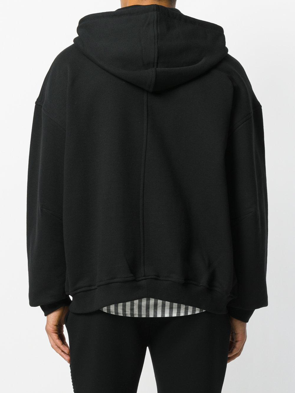 Lyst - Represent Zip Hoodie in Black for Men