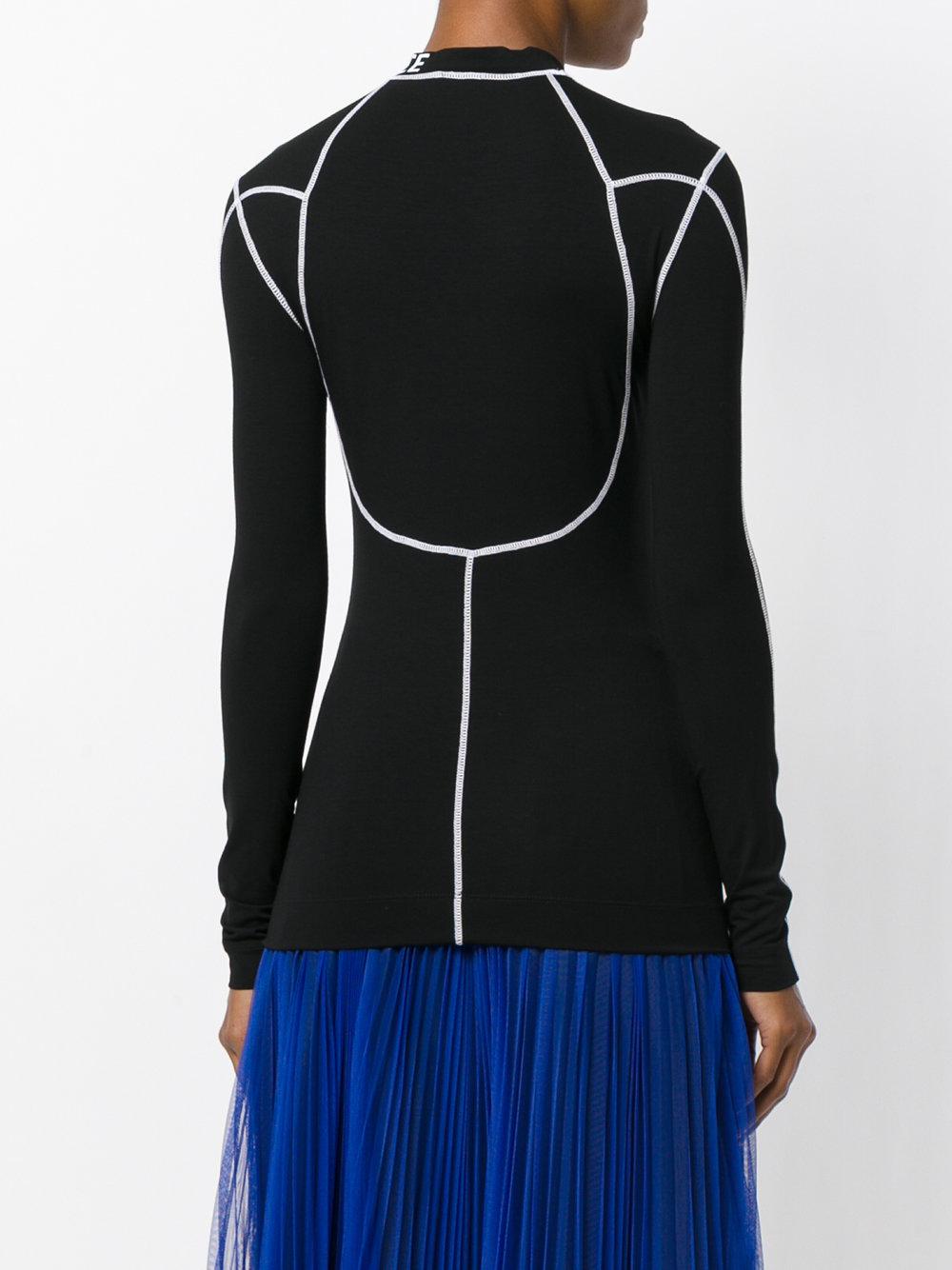 Lyst Versace Unity Love Loyalty Jumper in Black