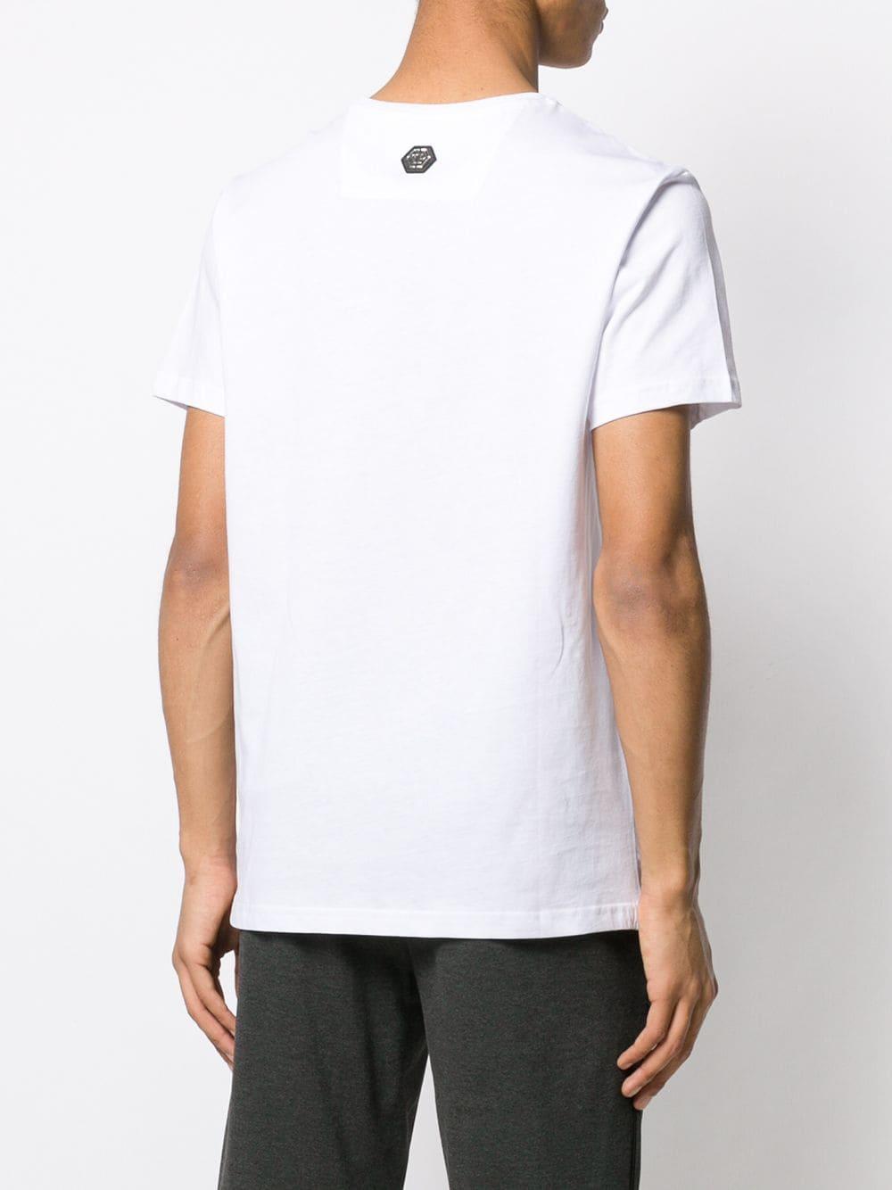 Philipp Plein T-shirt Platinum Cut in White for Men - Lyst