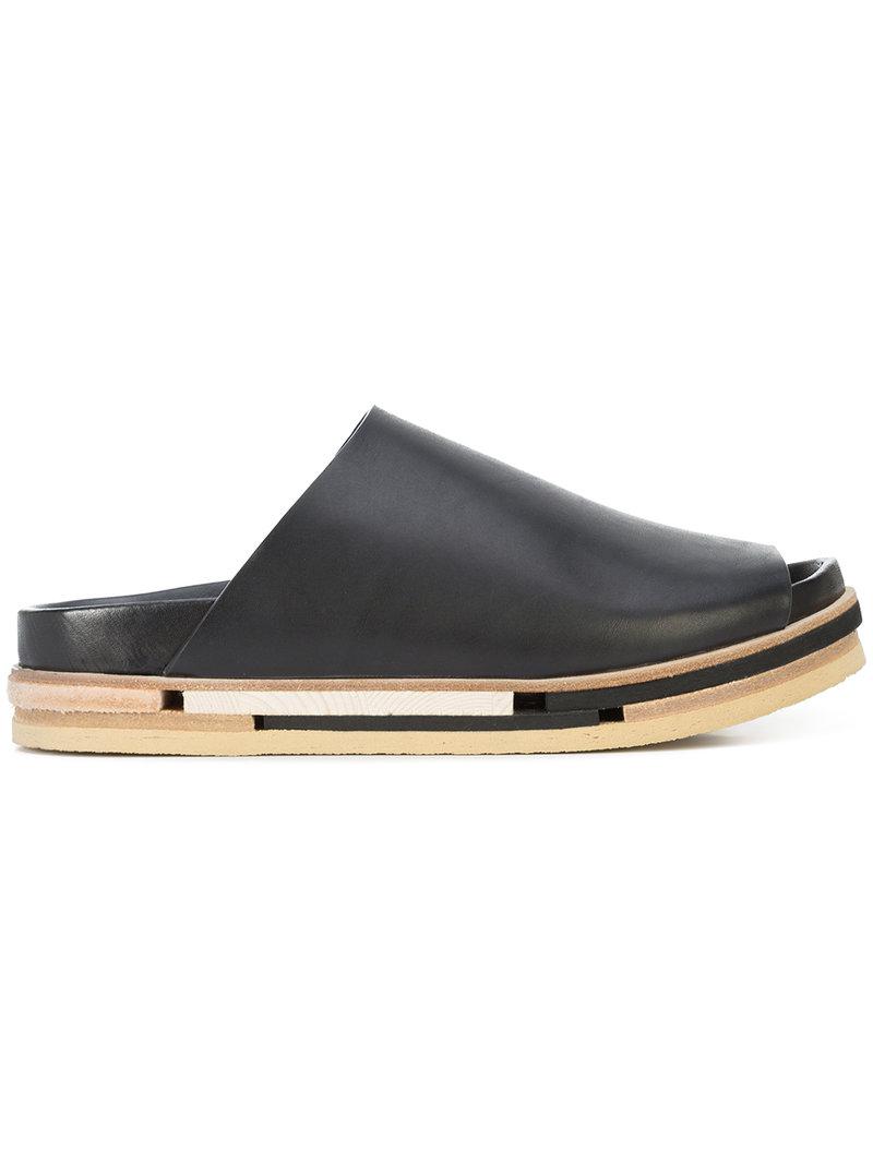 Rick Owens Granola Lego Sandals  in Black for Men Lyst