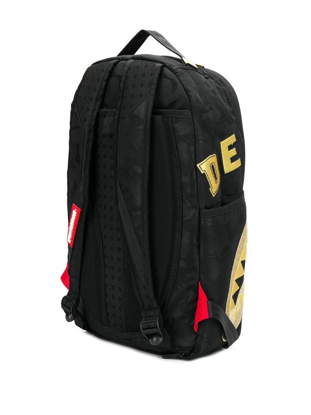 Sprayground Embroidered Backpack in Black for Men - Lyst