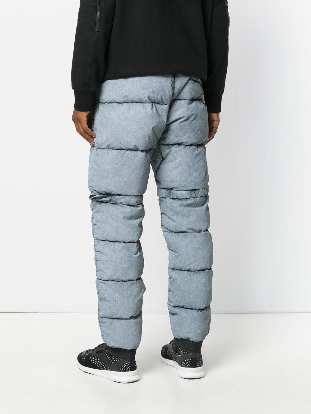 stone island dark blue tracksuit bottoms