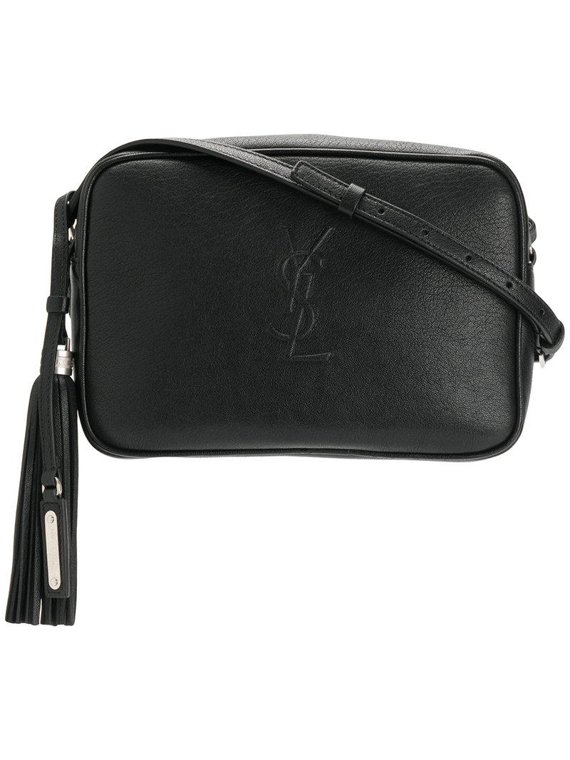 Lyst - Saint Laurent Lou Camera Bag in Black