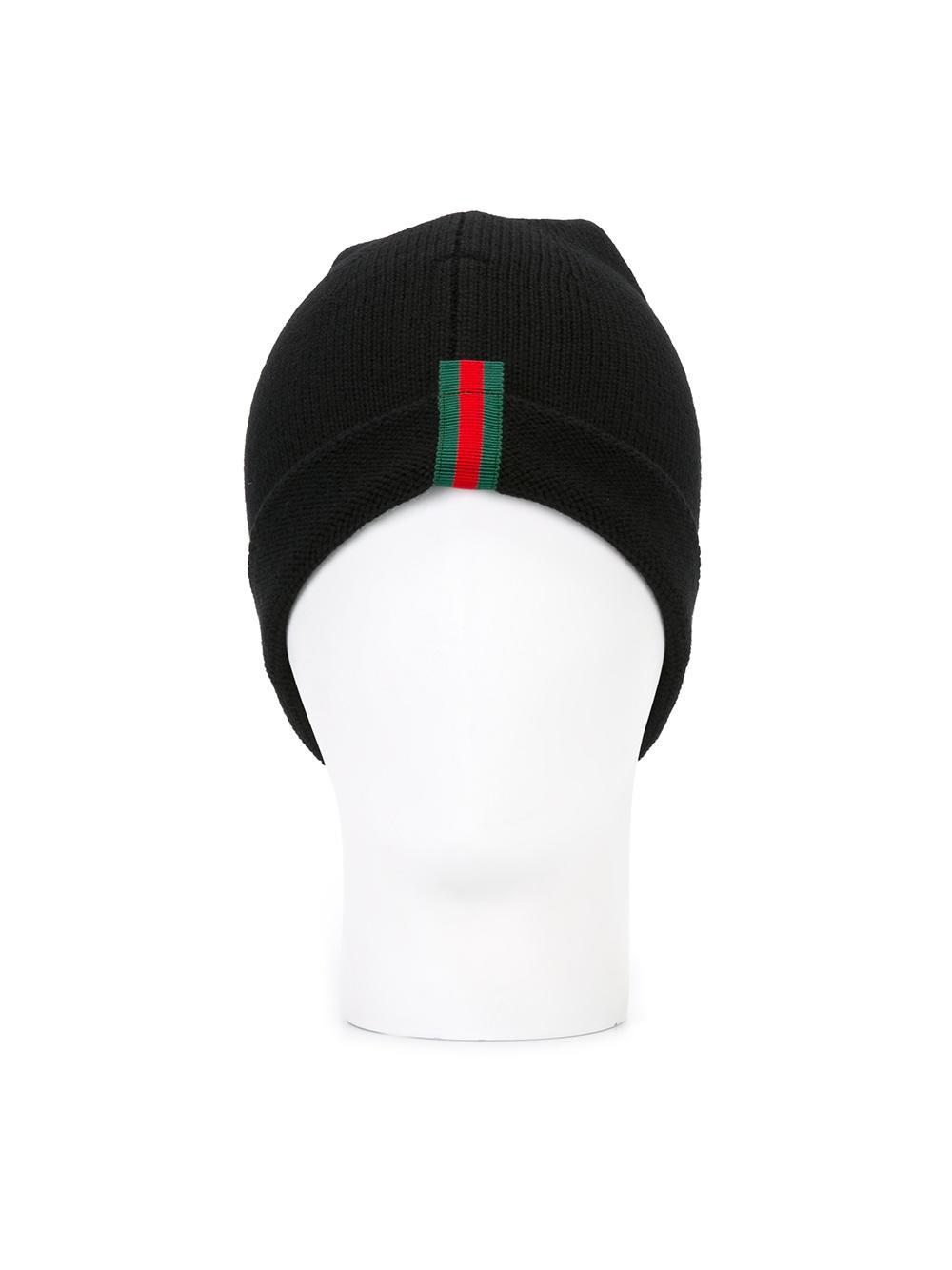gucci stripe beanie