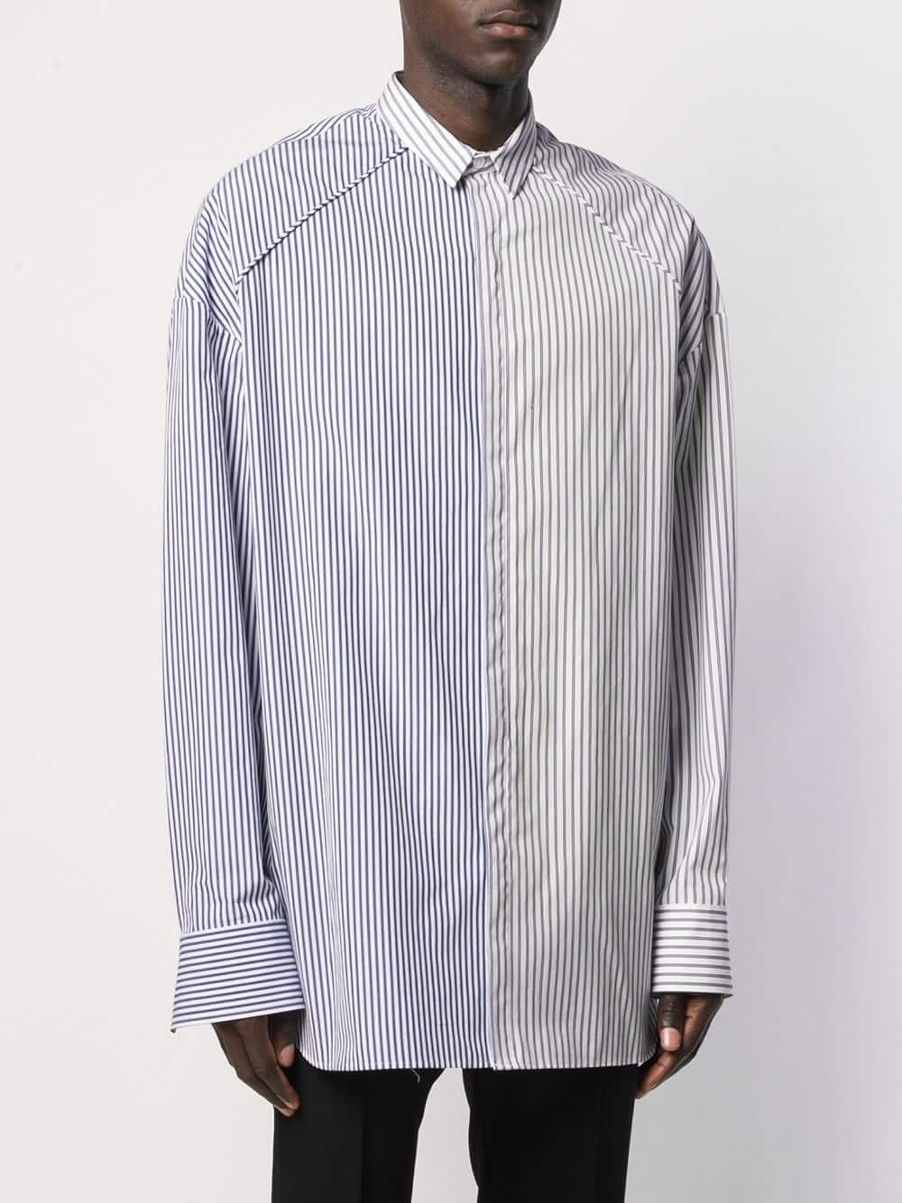 juun j striped shirt