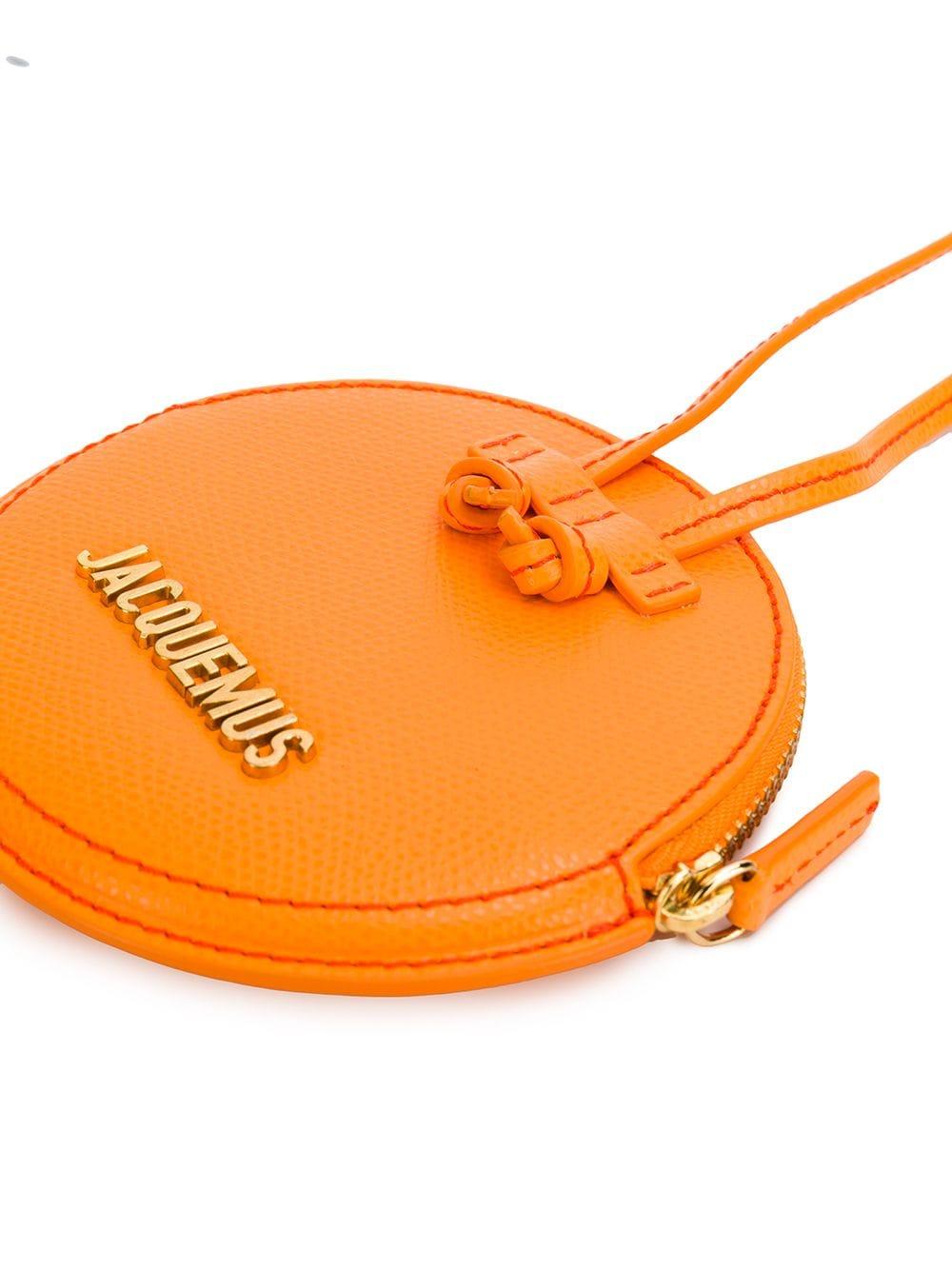 jacquemus orange mini bag