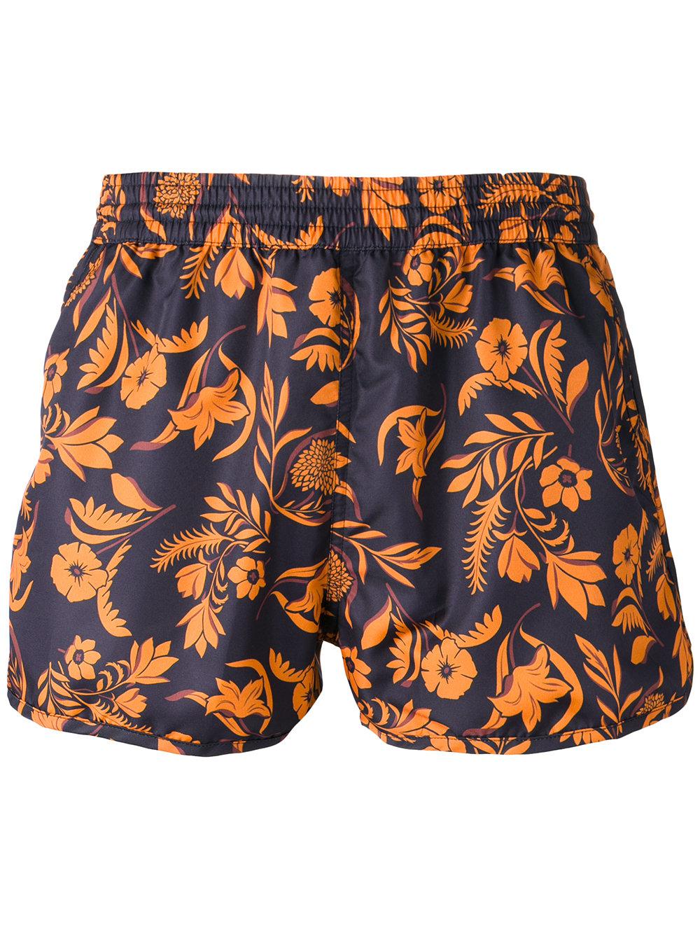 AMI Synthetic Swim Shorts in Blue for Men - Lyst