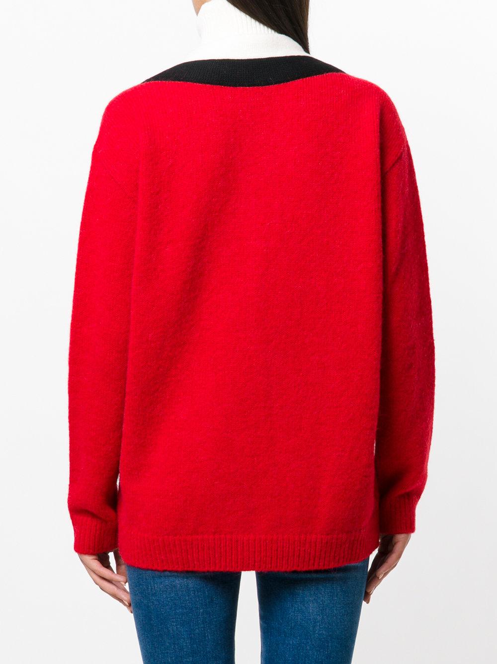 moncler red sweater moncler red sweater