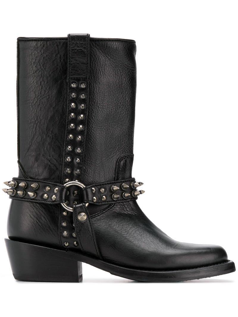 Ash Nelson Boots in Black - Lyst