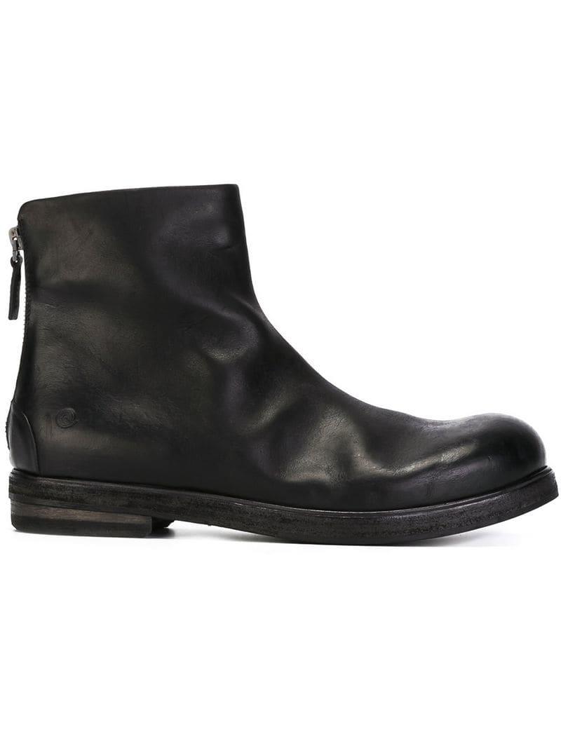 Lyst - Marsèll Back Zip Boots in Black
