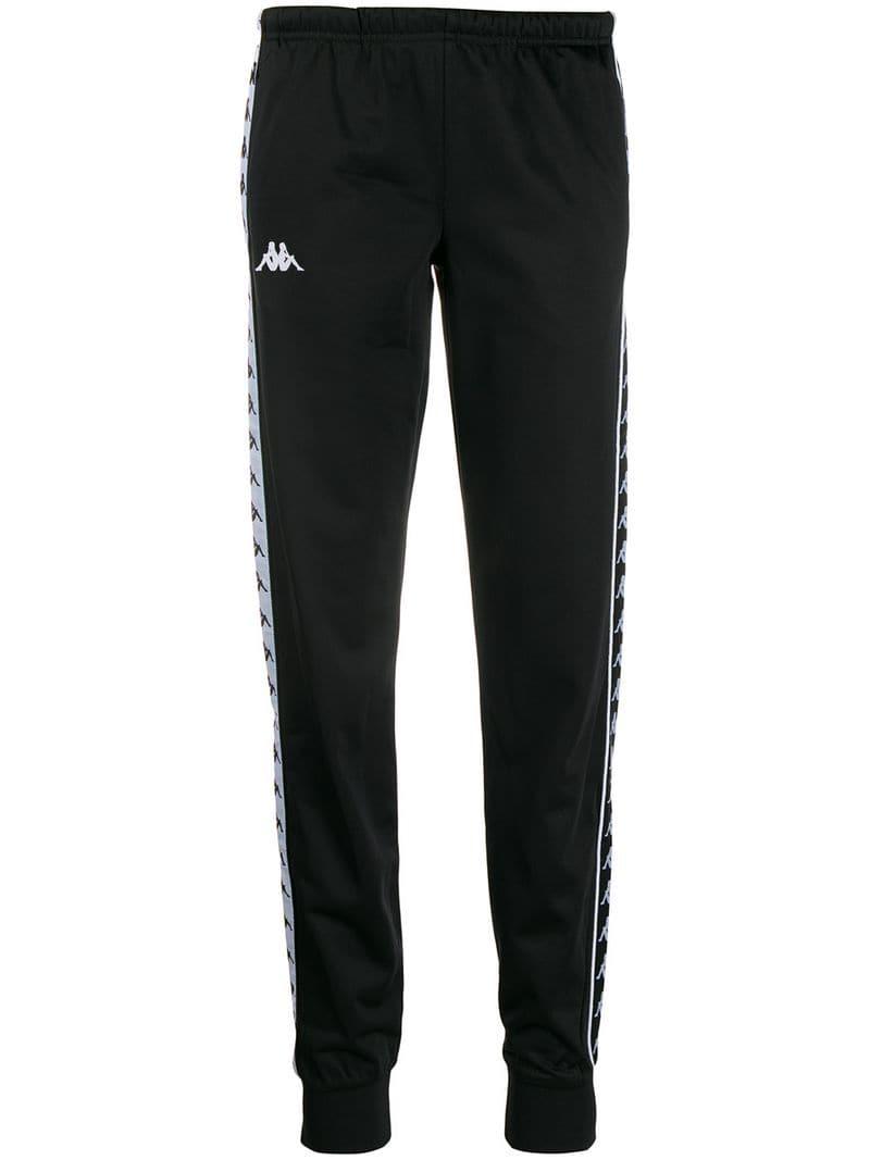 black kappa pants