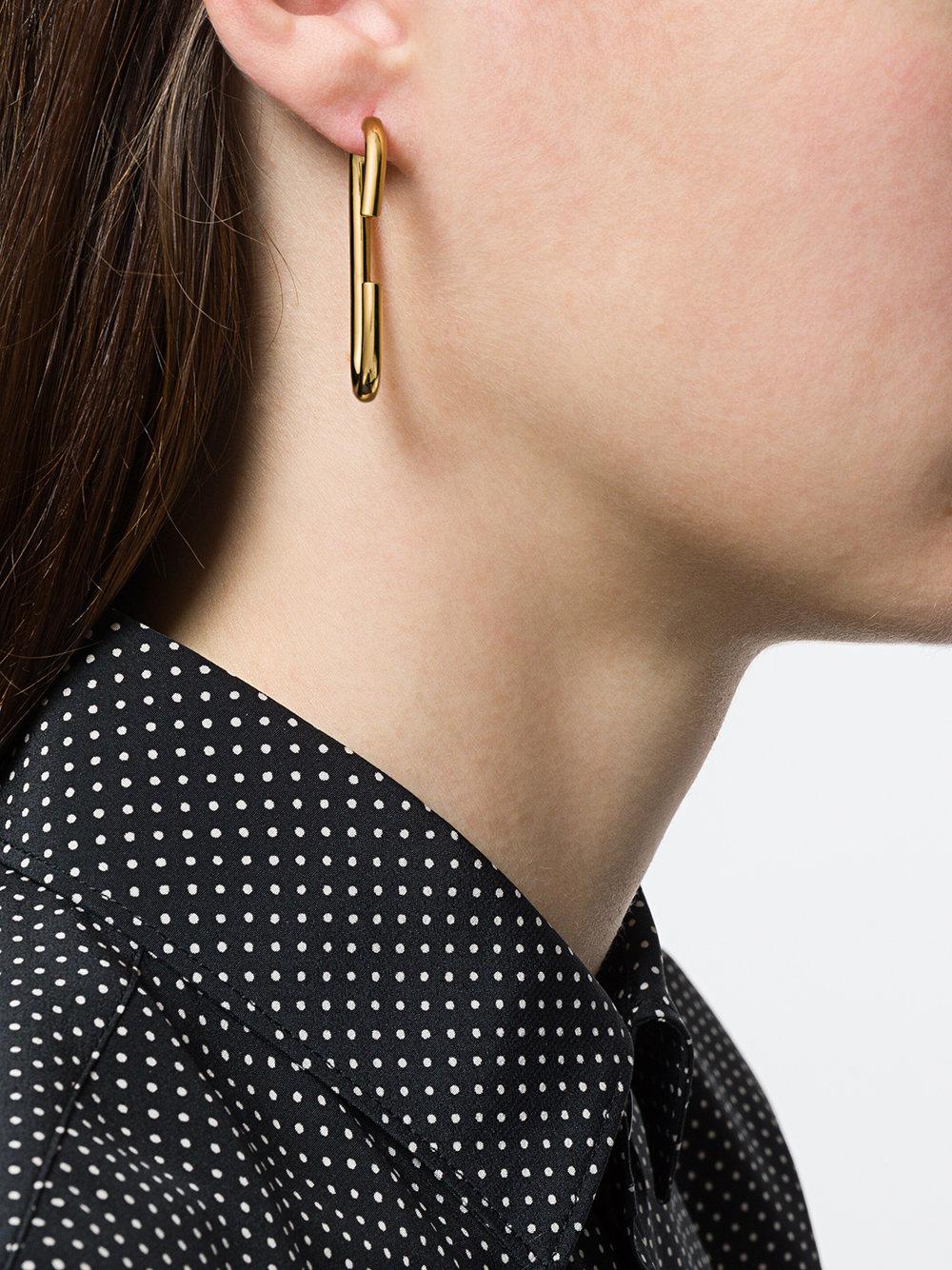 Lyst - Maria Black 'vertical' Earring in Metallic
