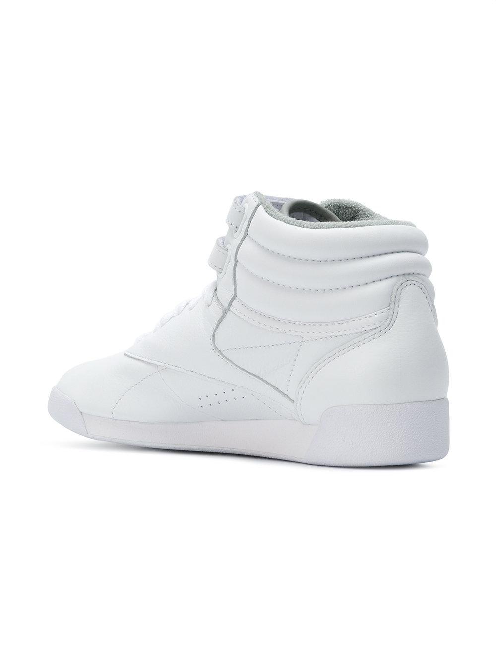 Lyst - Reebok Hi-top Sneakers in White