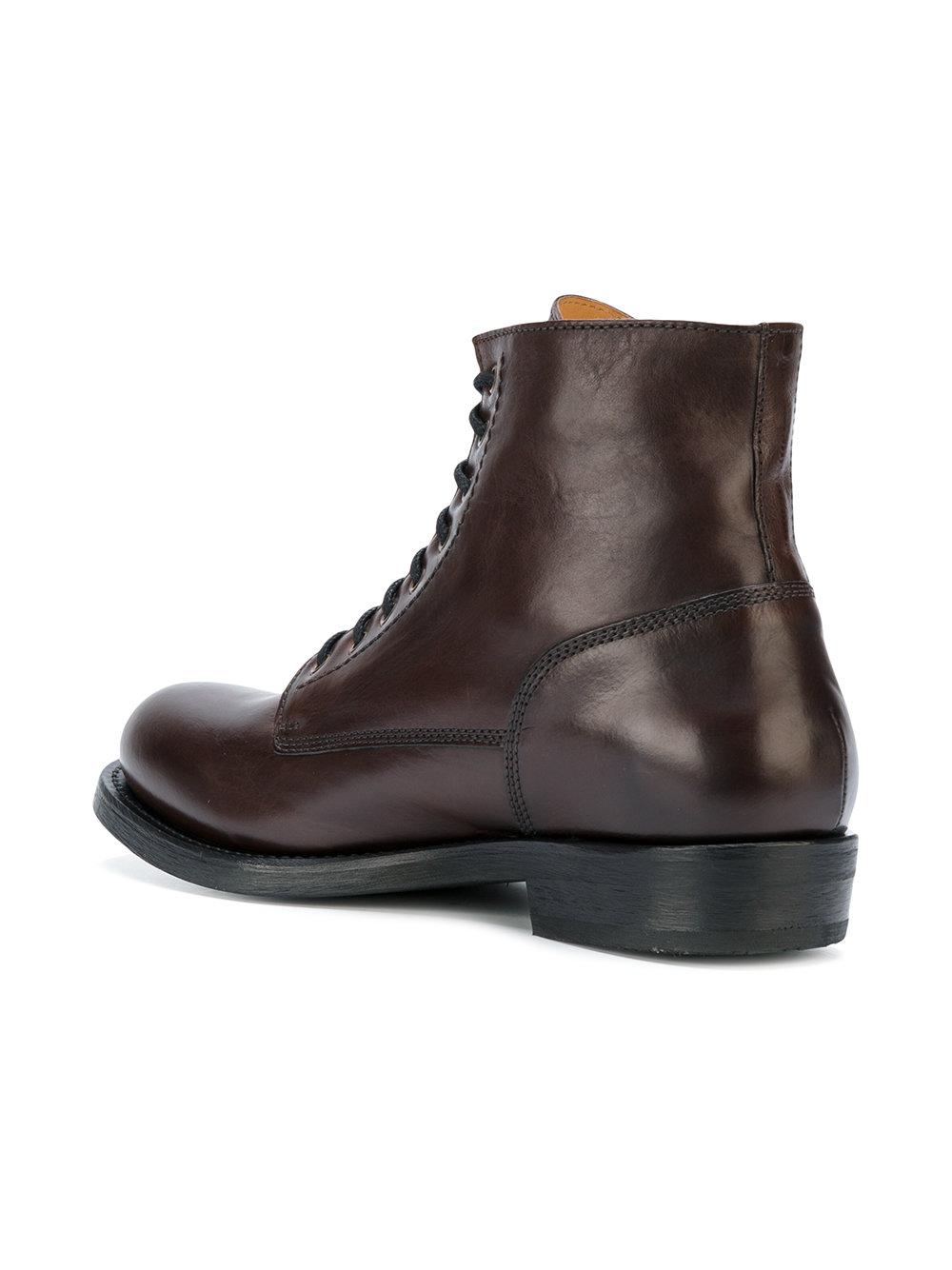Buttero Lace-up Boots in Brown for Men - Lyst
