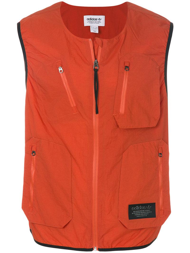 adidas Originals Nmd Utility Vest in Orange for Men Lyst