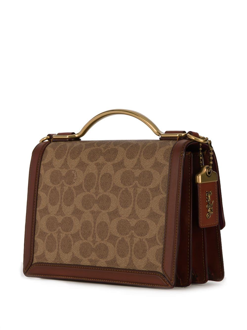 COACH Guang Yu Riley Bag in Brown - Lyst