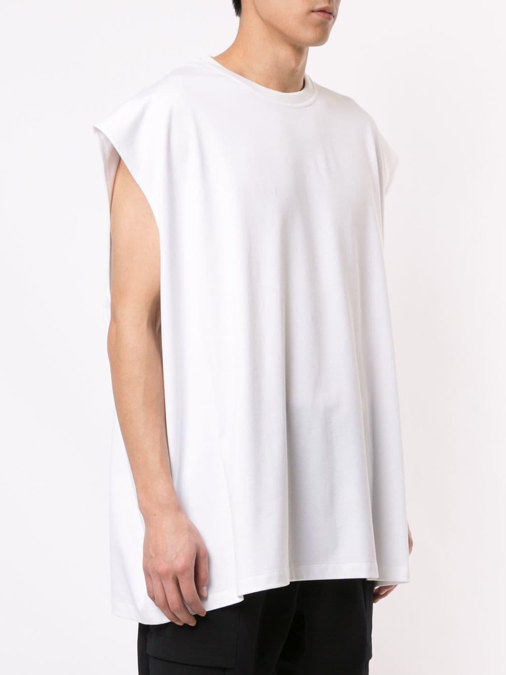 Wooyoungmi Sleeveless Tshirt in White for Men Lyst