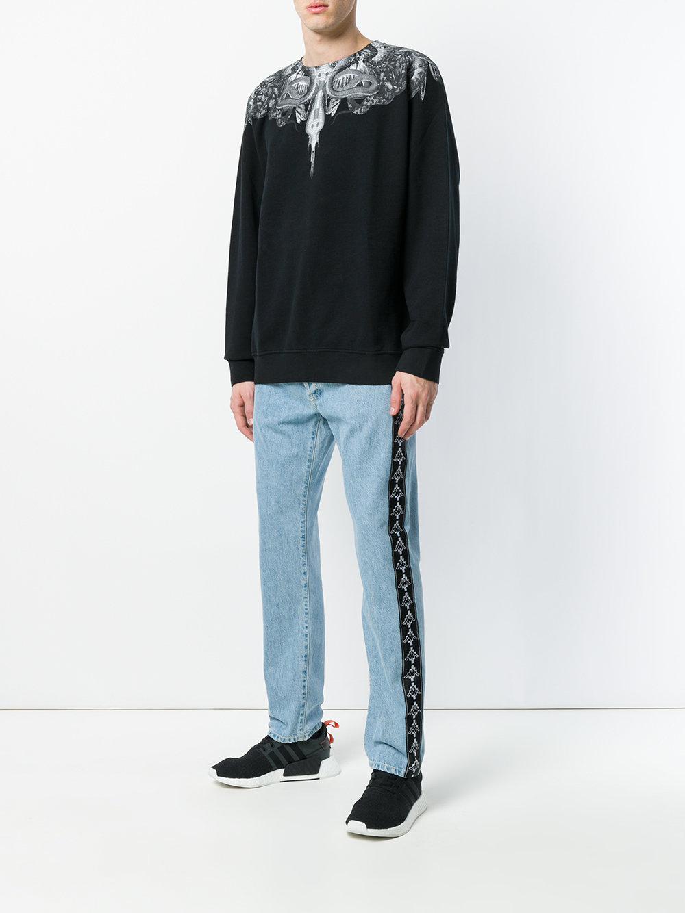 marcelo burlon x kappa track pants