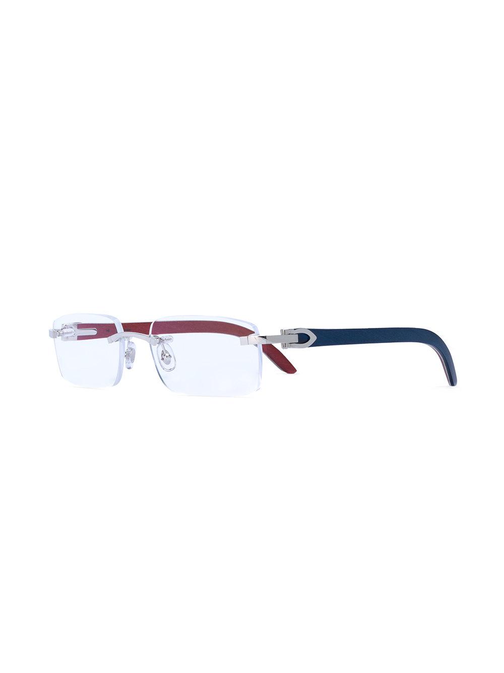 Lyst Cartier C Décor Eye00144 Eyegles In Blue Gallery