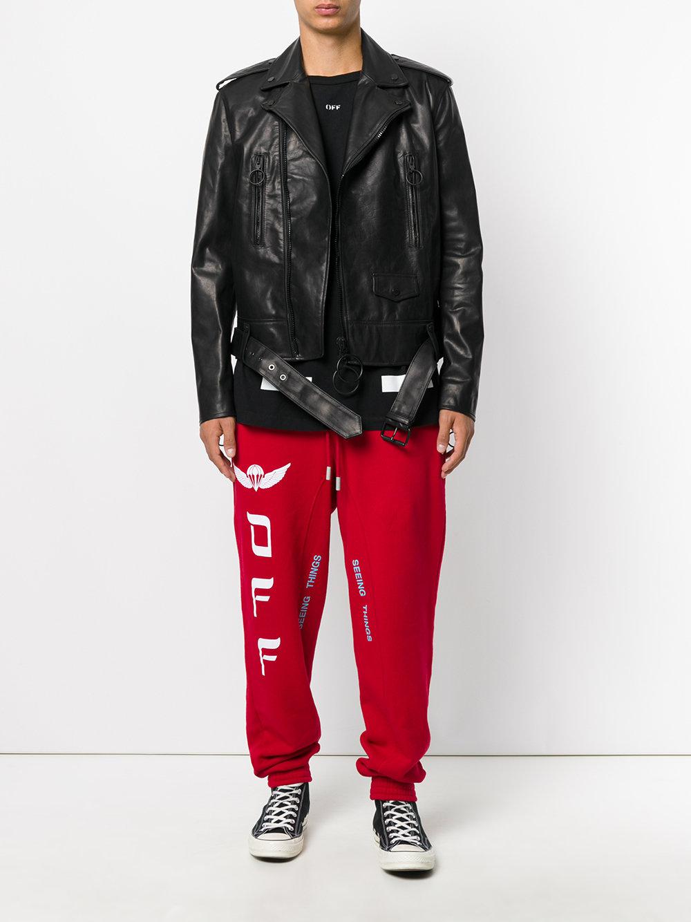 off white seeing things sweatpants