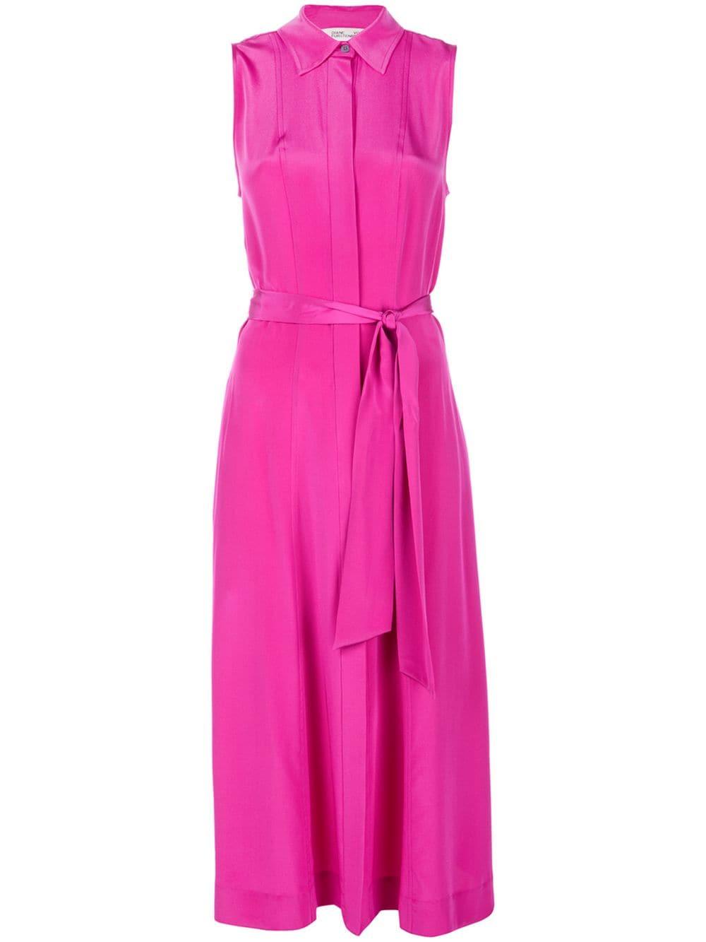Diane von Furstenberg Demi Dress in Pink - Lyst