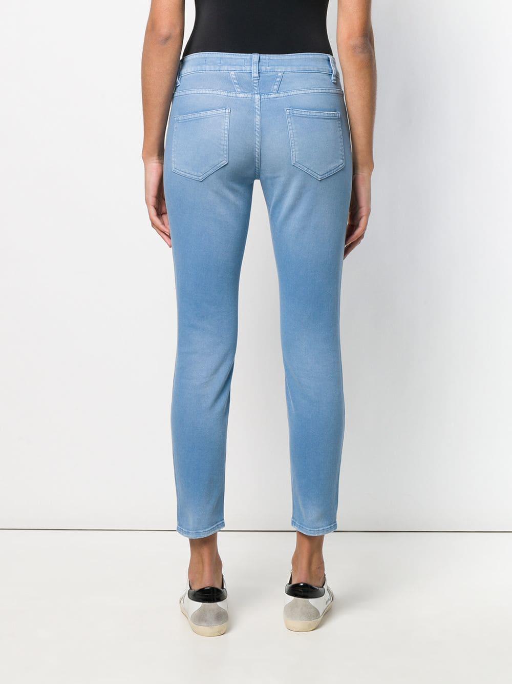 Lyst - Closed Classic Skinny Jeans in Blue
