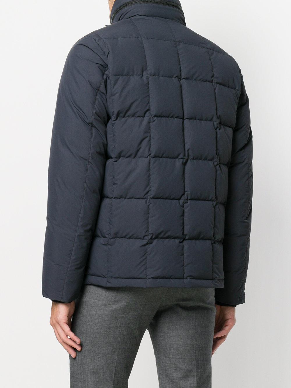 Lyst - Aspesi Square Quilted Puffer Jacket in Blue for Men