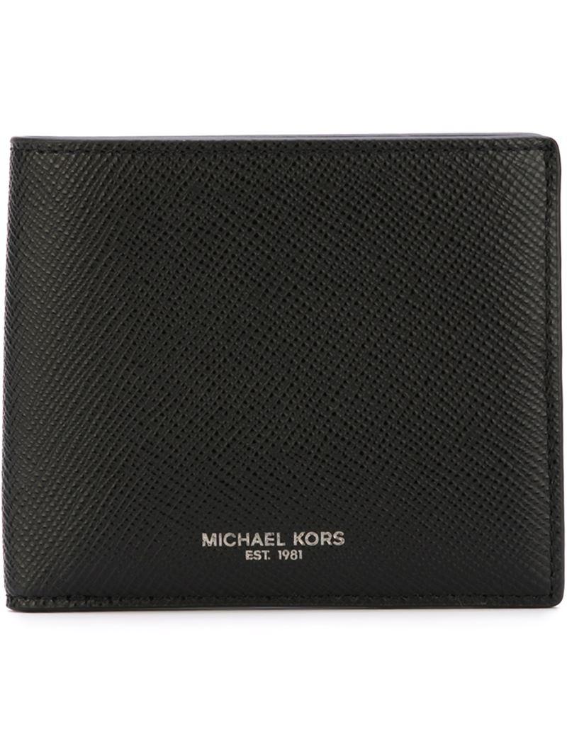 Lyst - Michael Kors Billfold Wallet in Black for Men