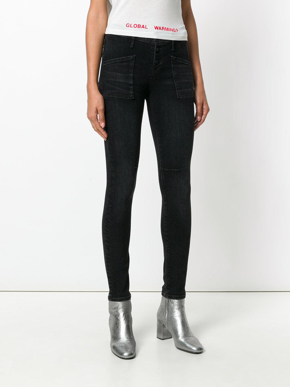 Lyst - Rta Skinny Jeans in Black
