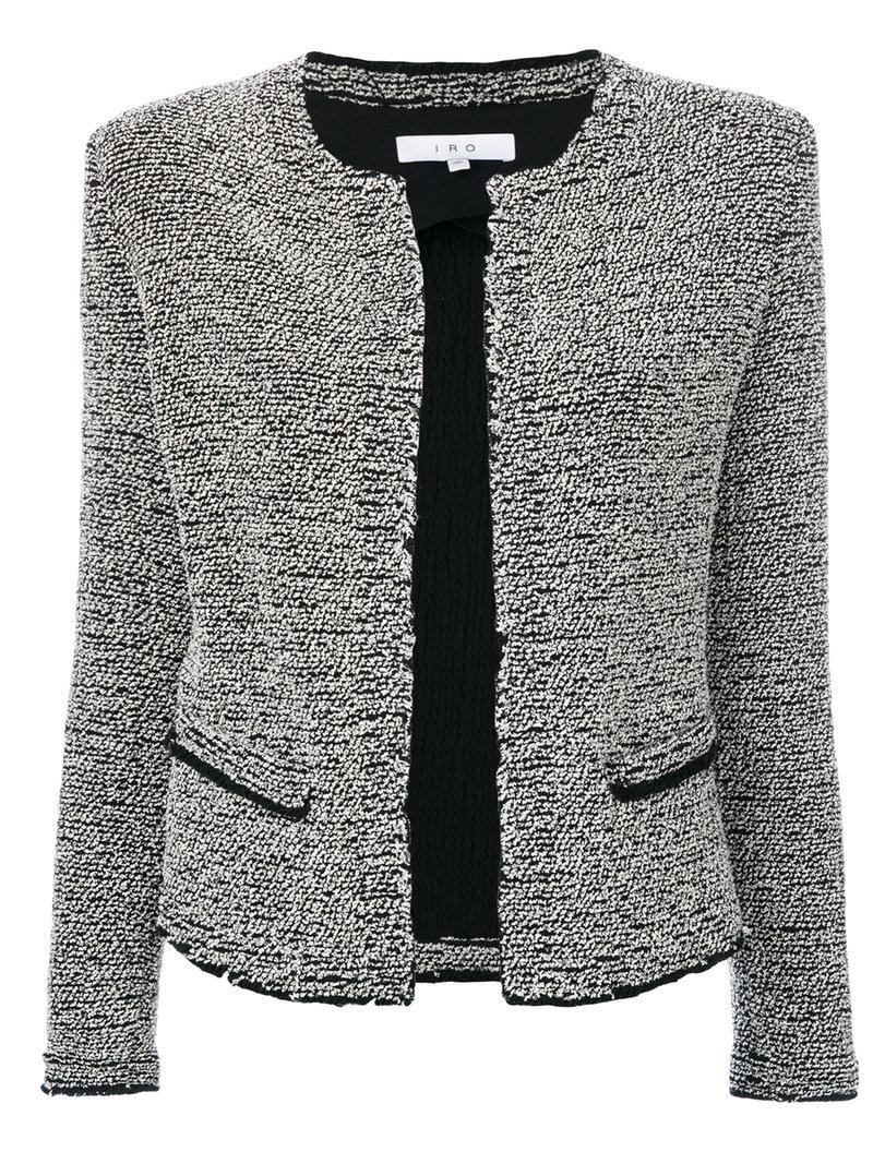 Lyst - Iro Tweed Jacket in Black