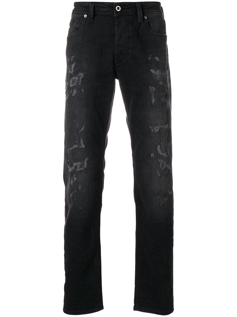 Lyst - Diesel Larkee-beex 0688w Jeans in Gray for Men