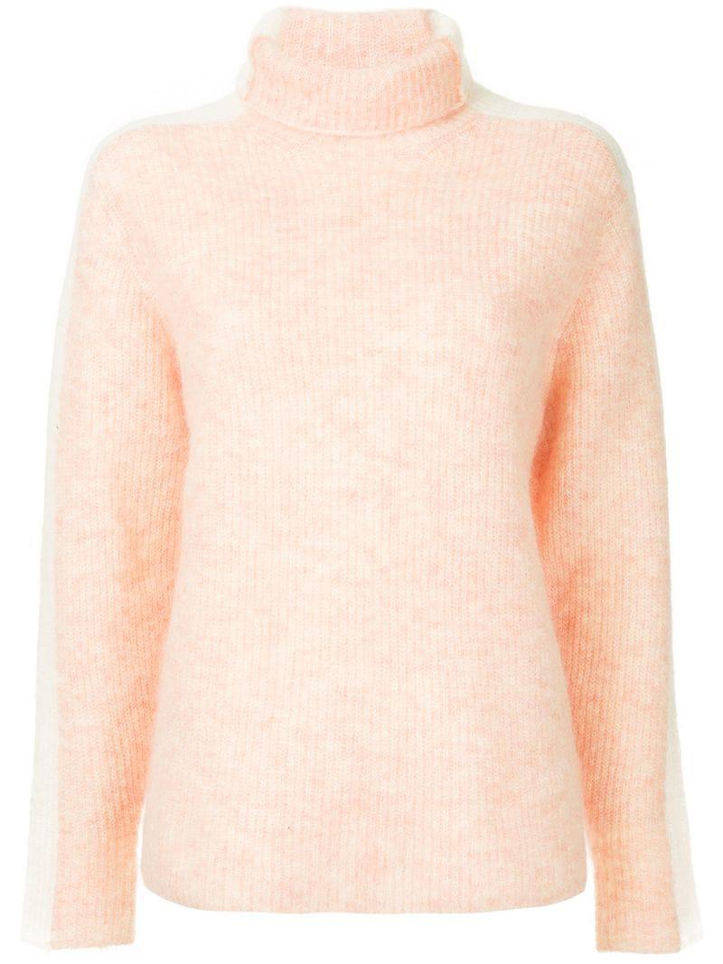 ganni stripe jumper