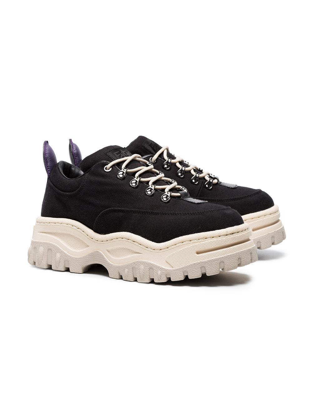 Download Eytys Black Angel Canvas Sneakers - Lyst