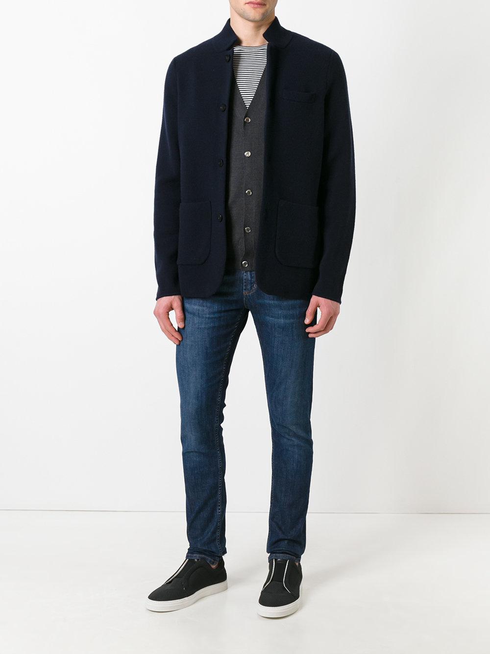 Lyst - N.Peal Cashmere Milano Jacket in Blue for Men