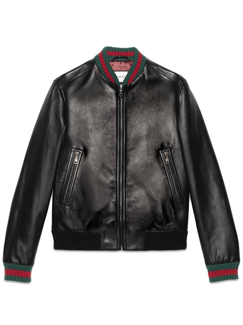 Jacke Webstreiften Mit Herren Schwarz In 5LAjc3q4R