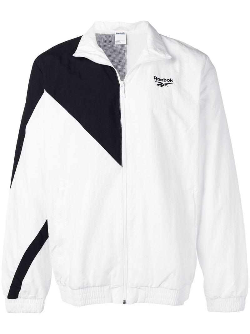 reebok white jacket