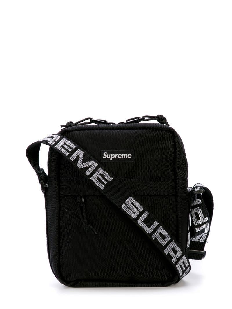 Supreme Shoulder Bag in Black for Men - Lyst