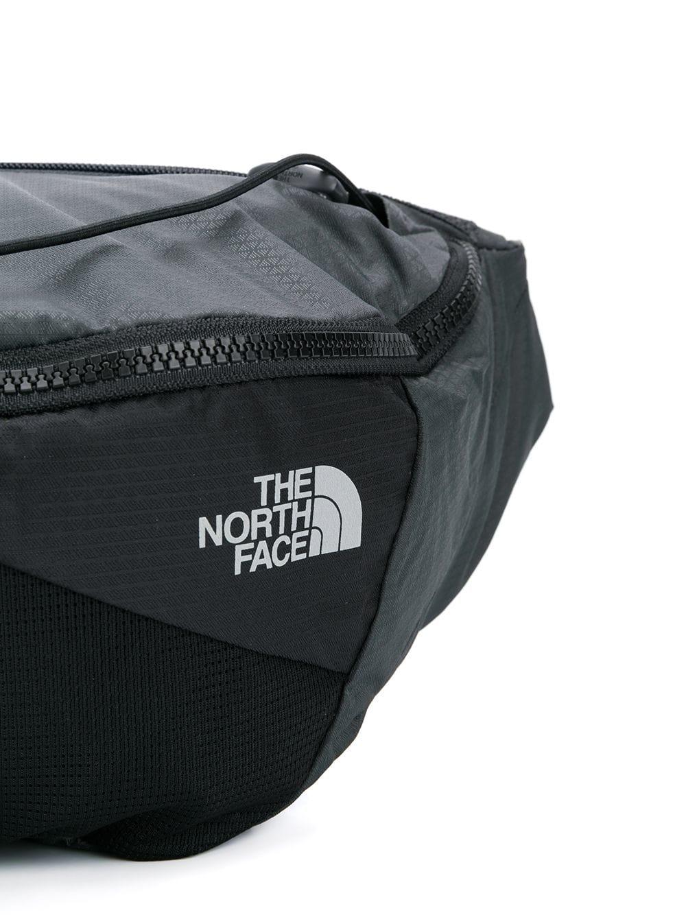 The North Face Logo Print Belt Bag in Gray for Men Lyst