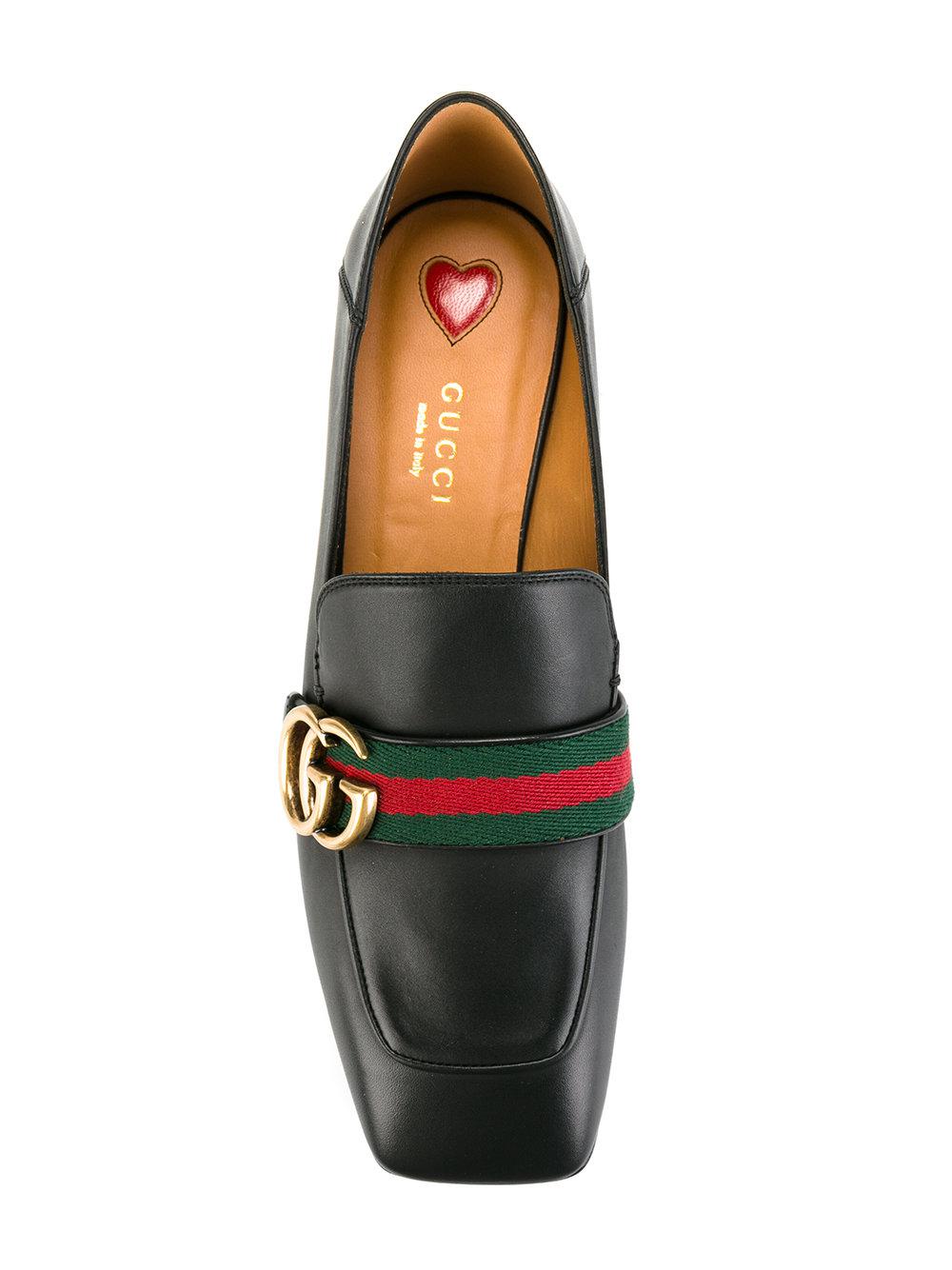 gucci gg web loafer