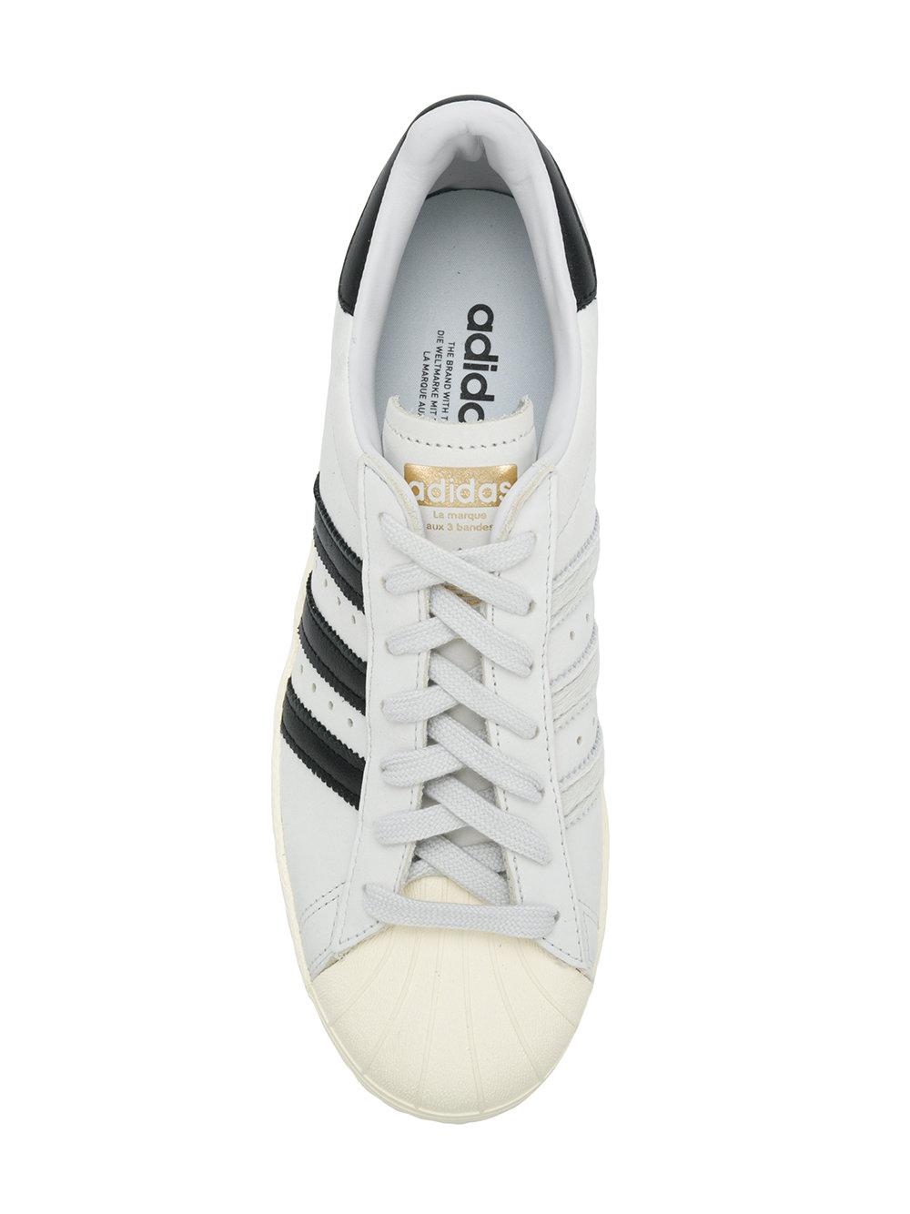 Lyst adidas superstar degli anni '80 le scarpe da ginnastica in bianco. Lyst adidas superstar degli anni '80 le scarpe da ginnastica in bianco.