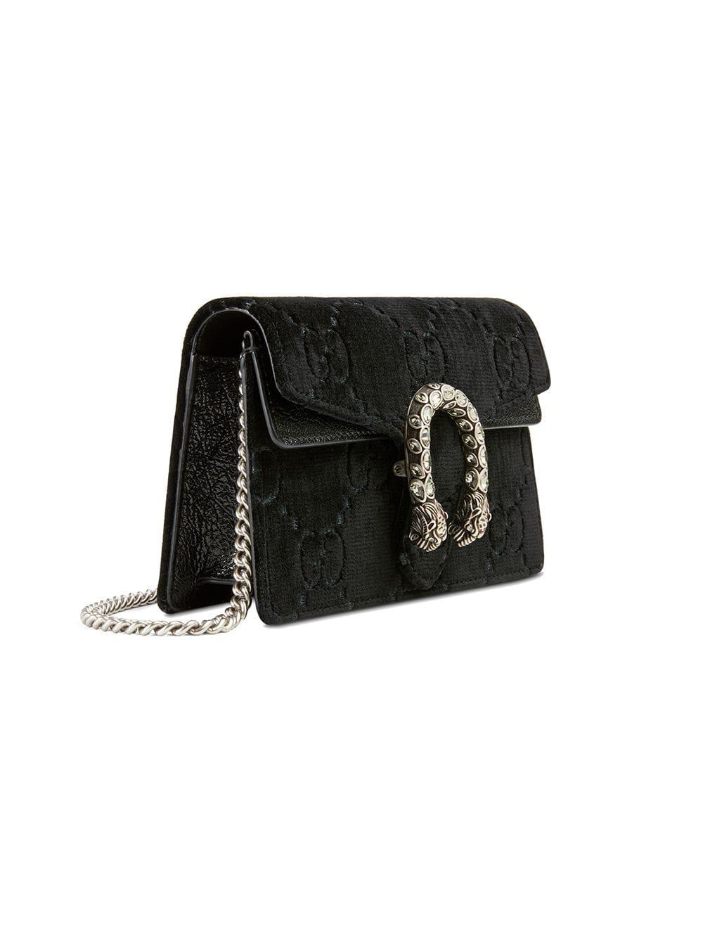 gucci mini bag dionysus black