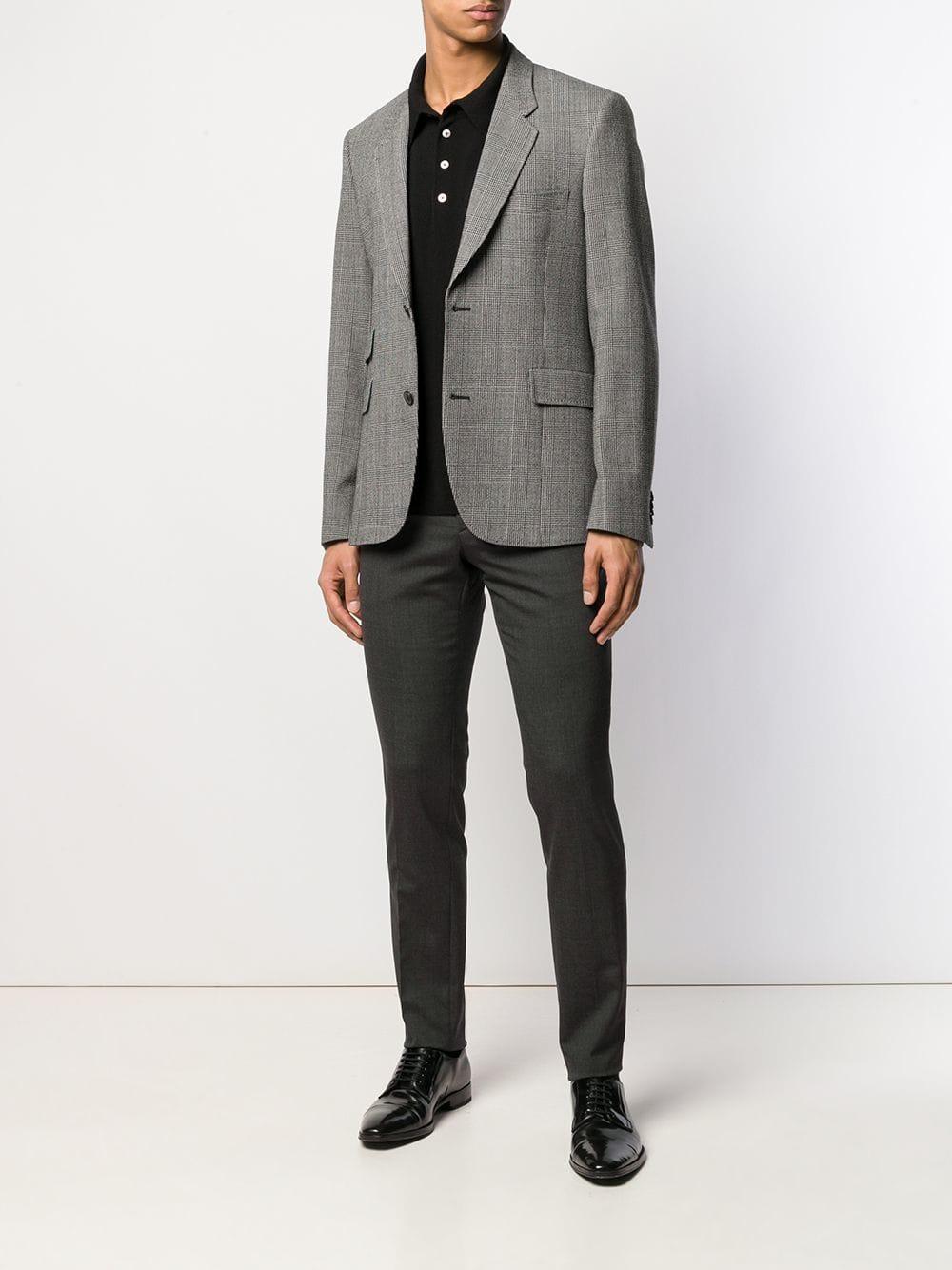 PT01 Formal Skinny Trousers in Gray for Men - Lyst