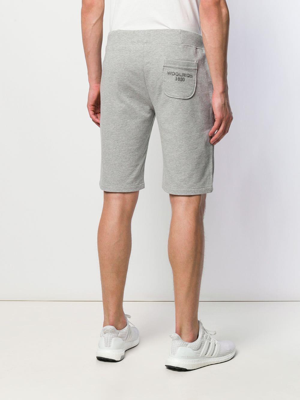 Woolrich Bermuda Shorts in Gray for Men Lyst