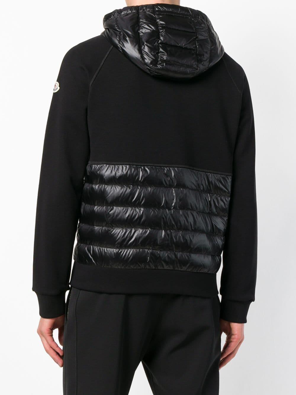 moncler padded hoodie moncler padded hoodie