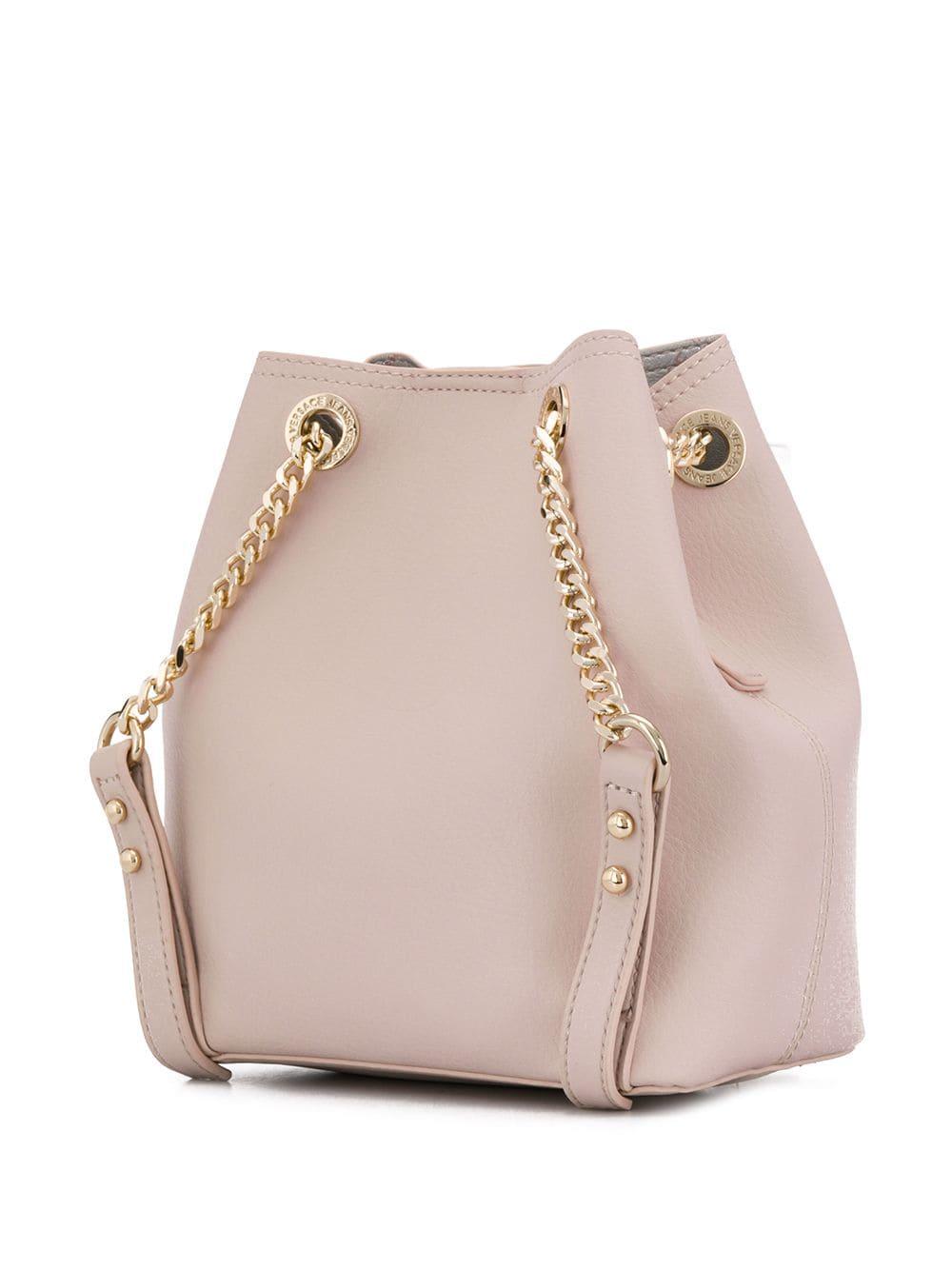 versace jeans pink bag